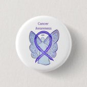 Schaltfläche für das gesamte Button "Krebsbewussts (Vorderseite)