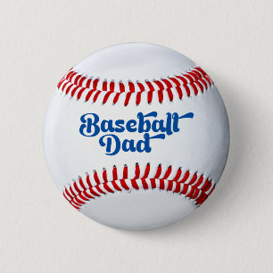 Schaltfläche für das Geschenk eines Baseball-Vater Button