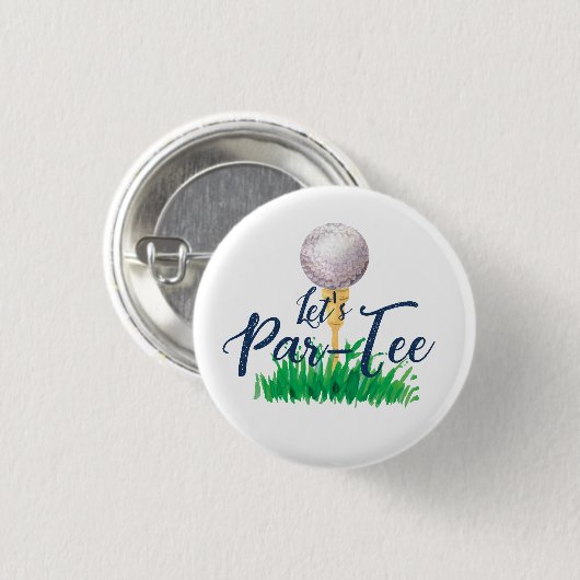 Schaltfläche für das Golf-Party Button (Vorne & Hinten)