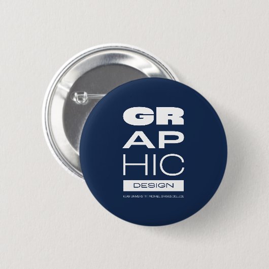 Schaltfläche für das grafische Design von Kean MGC Button (Vorne & Hinten)