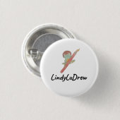 Schaltfläche für das LinduLuDrew-Logo Button (Vorne & Hinten)