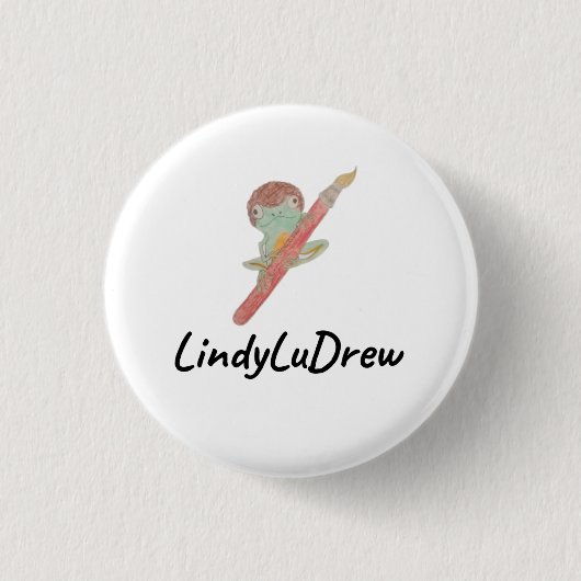 Schaltfläche für das LinduLuDrew-Logo Button (Vorderseite)