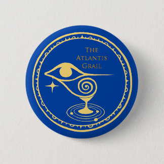 Schaltfläche für das Logo "Atlantis Grail" - Blue  Button