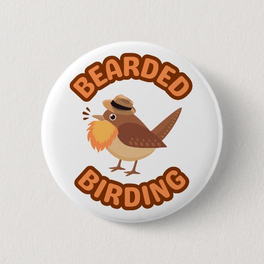 Schaltfläche für das Logo der Vogelbeobachtung Button (Vorderseite)