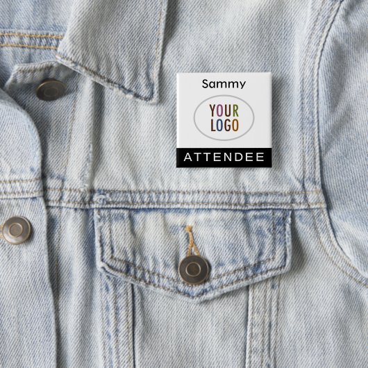 Schaltfläche für das Logo "Zurück Name Abzeichen"  Button (Beispiel)