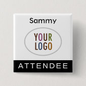 Schaltfläche für das Logo "Zurück Name Abzeichen" Button (Vorderseite)