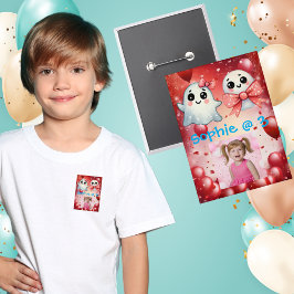 Schaltfläche für das Party des niedlichen Pastell- Button