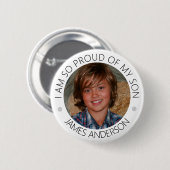 Schaltfläche für das personalisierte Parud-Foto Button (Vorne & Hinten)