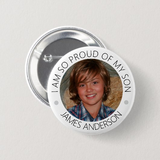 Schaltfläche für das personalisierte Parud-Foto Button (Vorne & Hinten)