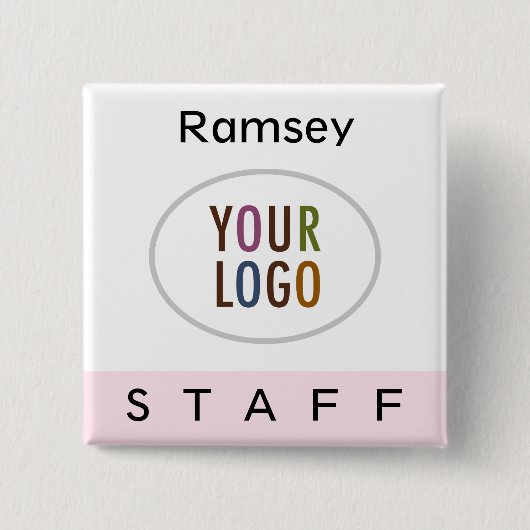 Schaltfläche für das rosa Button Zurück Name Abzei (Vorderseite)