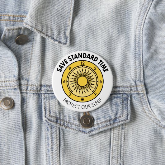 Schaltfläche für das SST-Logo "Protect Our Sleep" Button (Beispiel)