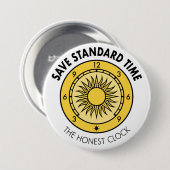 Schaltfläche für das SST-Logo "The Honest Clock" Button (Vorne & Hinten)