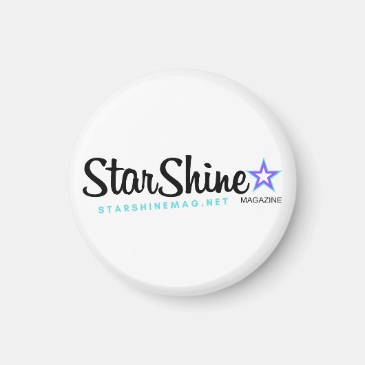 Schaltfläche für das StarShine-Magazin Magnet (Vorne)