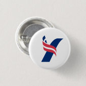 Schaltfläche für das Yang-Logo (klein) Button (Vorne & Hinten)