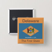Schaltfläche für Delawareangabe Button (Vorne & Hinten)
