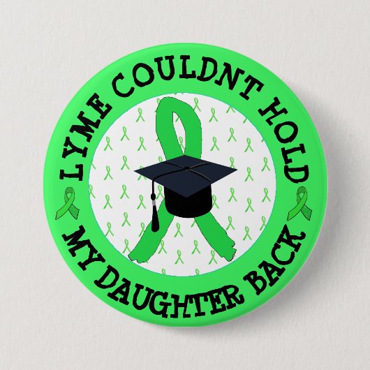 Schaltfläche für den Abschluss Proud Lyme Button (Vorderseite)