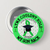 Schaltfläche für den Abschluss Proud Lyme Button (Vorne & Hinten)