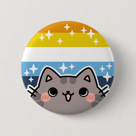 Schaltfläche für den AroAce LGBT-Pride-Flaggenkata Button