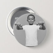 Schaltfläche für den benutzerdefinierten Foto/Butt Button (Vorne & Hinten)