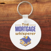 Schaltfläche für den Berater für Hypothekendarlehe Schlüsselanhänger (Vorderseite)