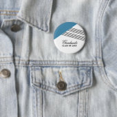 Schaltfläche für den blauen Abschluss des geometri Button (Beispiel)