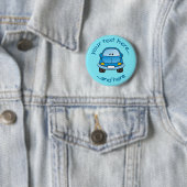 Schaltfläche für den blauen Cartoon Button (Beispiel)