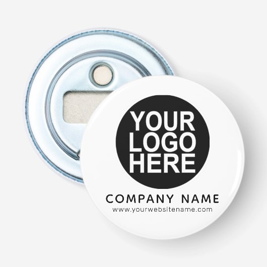 Schaltfläche für den Button mit dem Firmenlogo Flaschenöffner (Vorderseite)