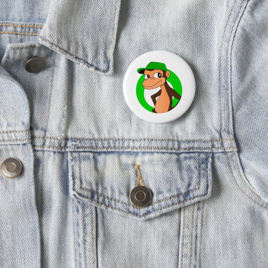 Schaltfläche für den Cartoon-Chimp Button (Beispiel)