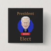 Schaltfläche für den designierten Präsidenten Button (Vorderseite)