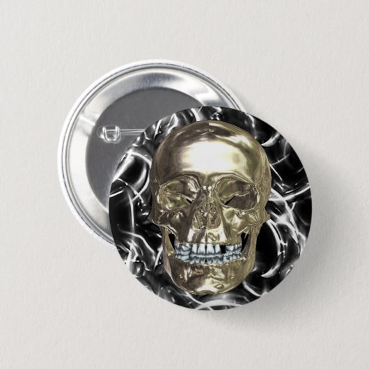 Schaltfläche für den elektrischen Chrome-Schädel Button (Vorne & Hinten)