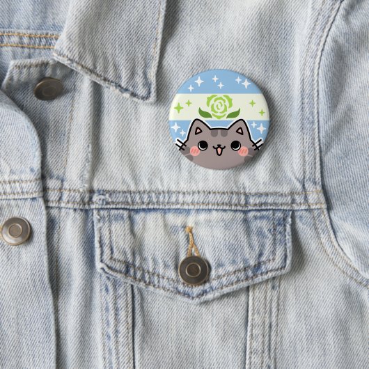 Schaltfläche für den Flag "Achillean LGBT Pride" Button (Beispiel)