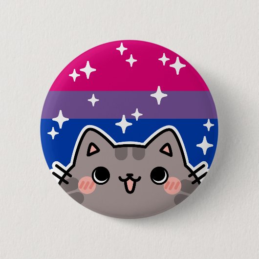 Schaltfläche für den Flag "Bisexuelles LGBT-Format Button (Vorderseite)