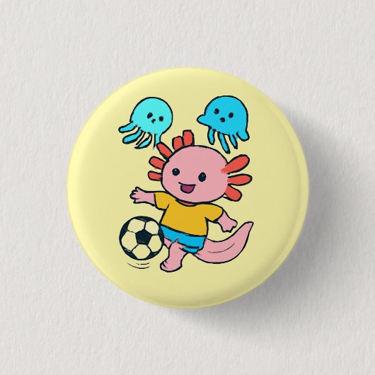 Schaltfläche für den Fußball-Spieler Button (Vorderseite)