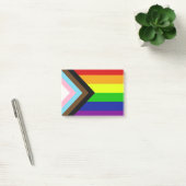 Schaltfläche für den LGBTQ+-Status Post-it Klebezettel (Büro)