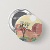 Schaltfläche für den Nationalpark Joshua Tree Button (Vorne & Hinten)