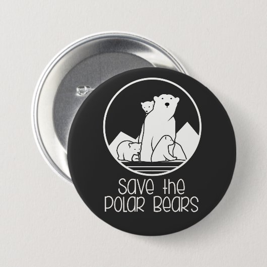 Schaltfläche für den Polar-Bär Button (Vorne & Hinten)