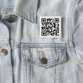 Schaltfläche für den QR-Code-Entwurfsplatz Button (Beispiel)