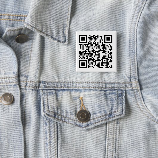 Schaltfläche für den QR-Code-Entwurfsplatz Button (Beispiel)