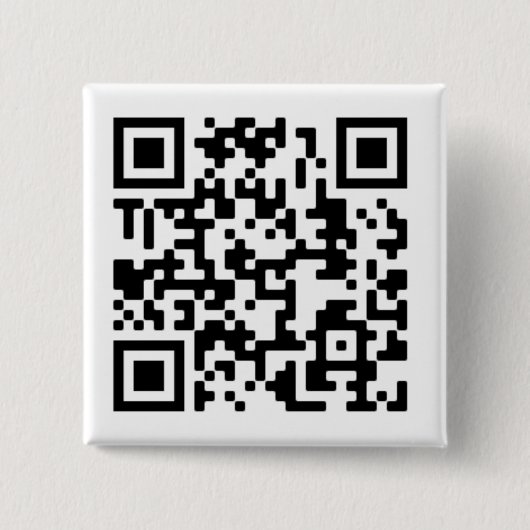 Schaltfläche für den QR-Code-Entwurfsplatz Button (Vorderseite)