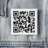 Schaltfläche für den QR-Code-Entwurfsplatz Button