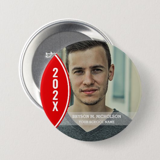 Schaltfläche für den roten und weißen Abschluss (F Button (Vorne & Hinten)