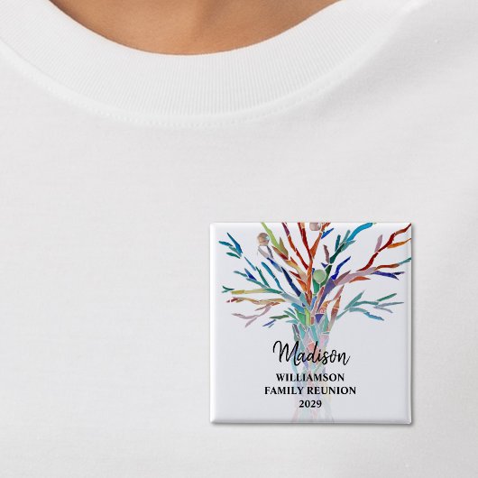 Schaltfläche für den Tag des Wiedersehen-Individue Button