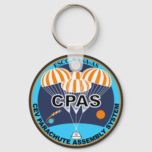 Schaltfläche für den Untersetzer der CEV-Fallschir Schlüsselanhänger (Vorderseite)