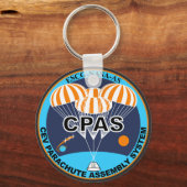 Schaltfläche für den Untersetzer der CEV-Fallschir Schlüsselanhänger (Vorderseite)