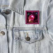 Schaltfläche für den Vintagen Ornament-Platz Button (Beispiel)