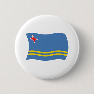 Schaltfläche für die Aruba-Flagge Button