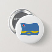 Schaltfläche für die Aruba-Flagge Button (Vorne & Hinten)