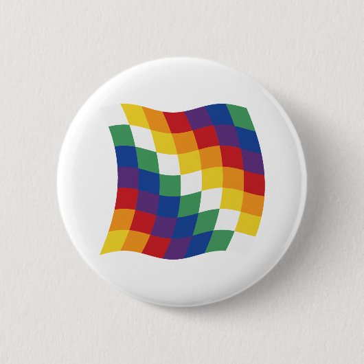 Schaltfläche für die Aymara-Flagge Button (Vorderseite)