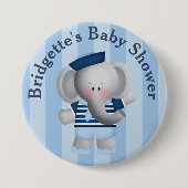 Schaltfläche für die Babydusche des Seglers Button (Vorderseite)