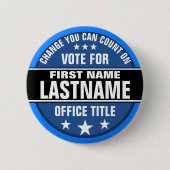 Schaltfläche für die benutzerdefinierte Kampagne Button (Vorderseite)